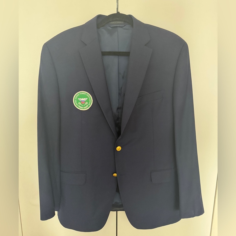 USTA US Tennis Association-Ralph Lauren (Lauren) Sports Blazer SZ 41R